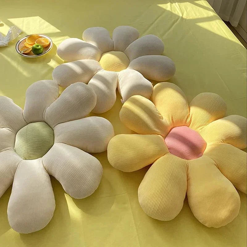 Almofada Infantil de Girassol para Decoração Lenogue