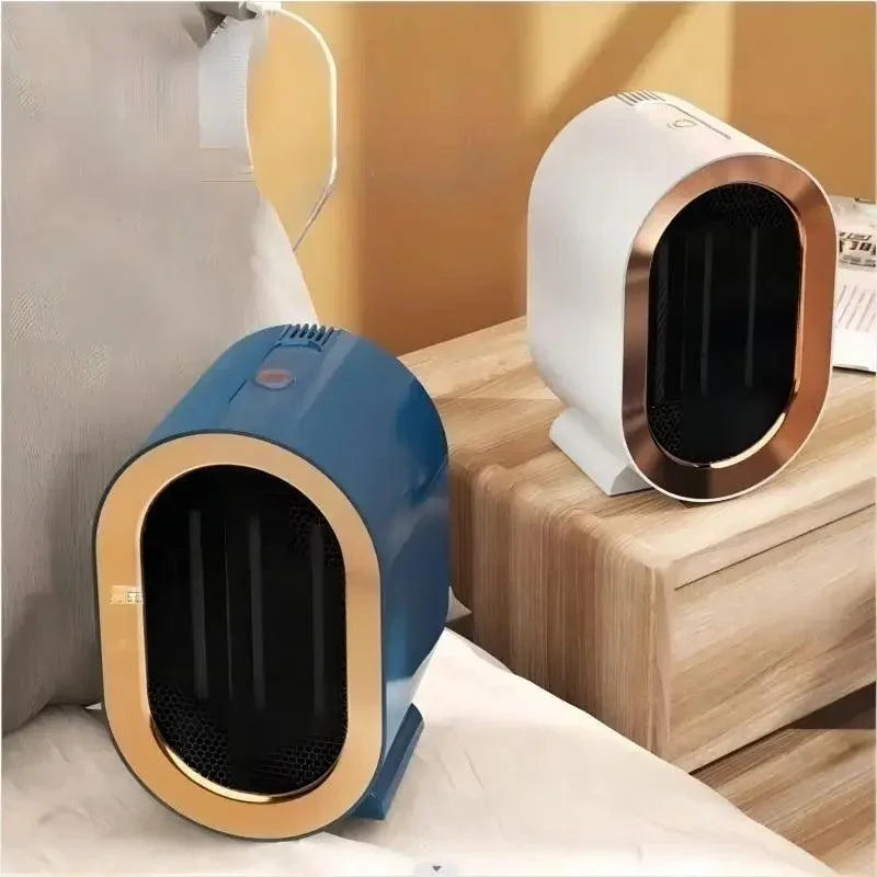 Aquecedor Elétrico Portátil para Ambientes com Controle Remoto Lenogue Azul / 1200W / 1 Peça