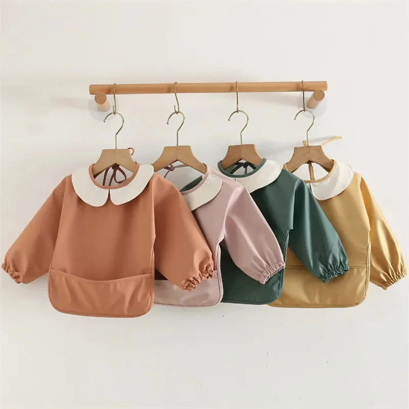 Babador Infantil para Refeições e Pintura Lenogue