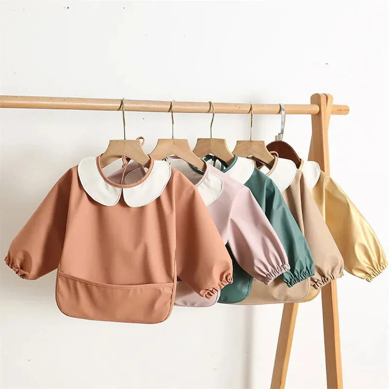 Babador Infantil para Refeições e Pintura Lenogue