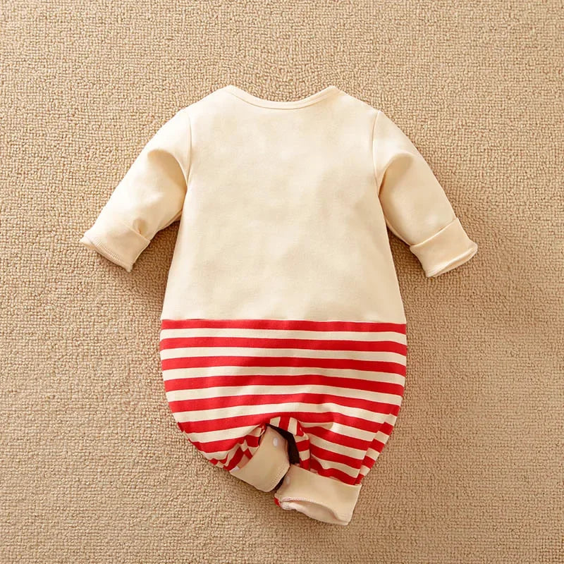 Body Infantil Algodão Estampa Raposa 3d para Frio Lenogue