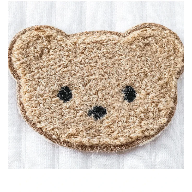 Body Infantil de Algodão Estampa Ursinho Lenogue