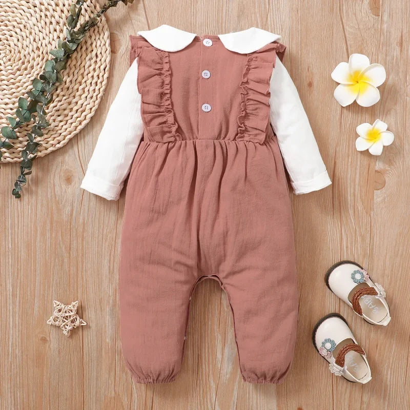 Body Infantil Feminino Estampa Floral Lenogue
