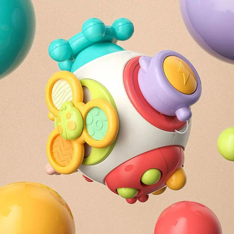 Bola Infantil Educacional Montessori Colorida Lenogue Multicolorido