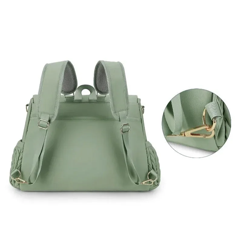 Bolsa Maternidade Infantil Matelassê Bordada Impermeável Lenogue