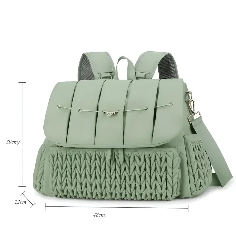 Bolsa Maternidade Infantil Matelassê Bordada Impermeável Lenogue