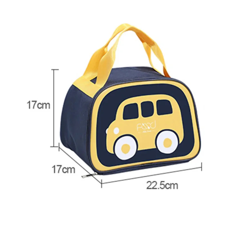 Bolsa Térmica Infantil Estampa Carro Lenogue