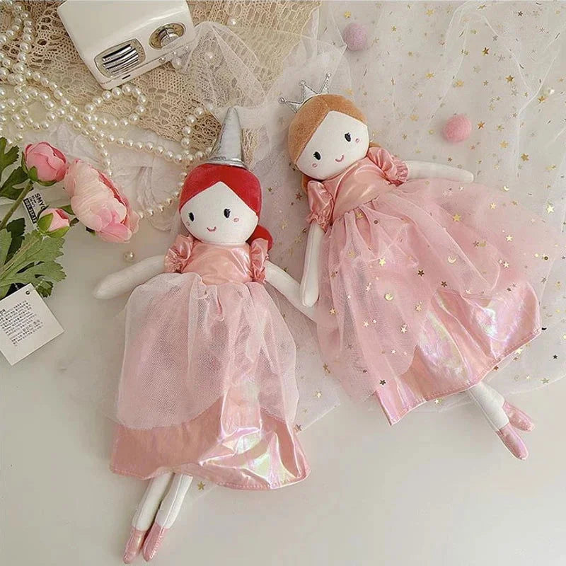 Boneca Infantil de Pano Marjorie Rosa Lenogue