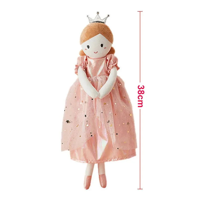 Boneca Infantil de Pano Marjorie Rosa Lenogue