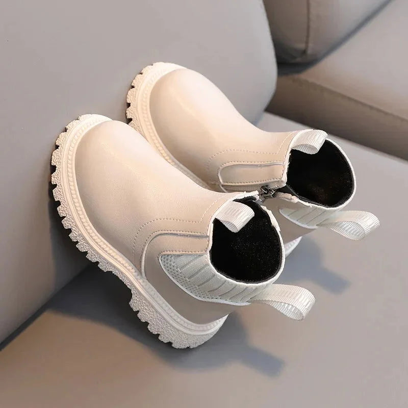 Botina Infantil Chelsea Lenogue Gelo / 21-22