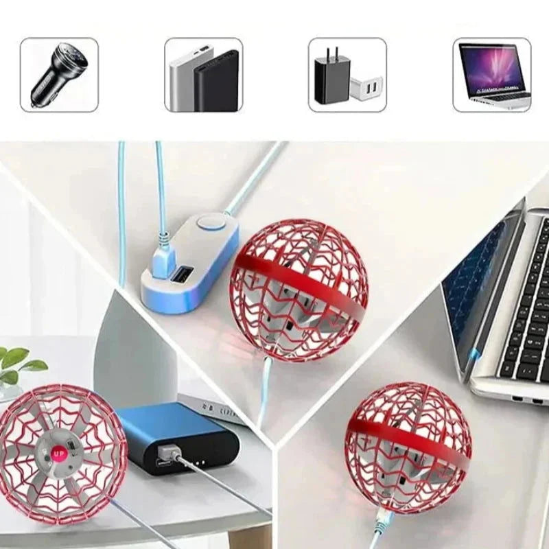 Brinquedo Infantil Bola Bumerangue Led Lenogue