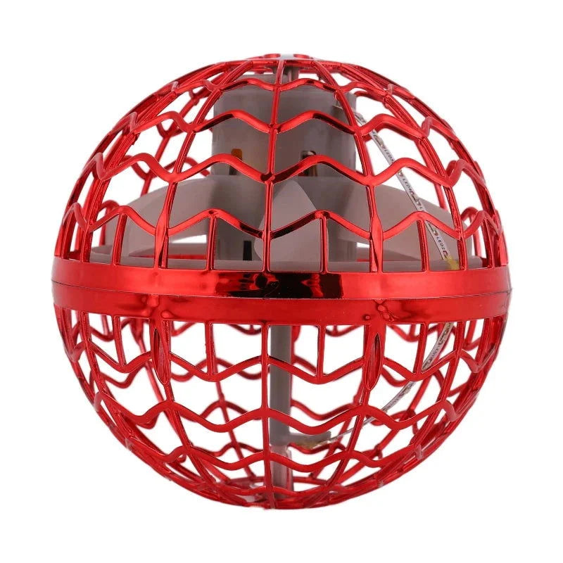 Brinquedo Infantil Bola Bumerangue Led Lenogue Vermelho