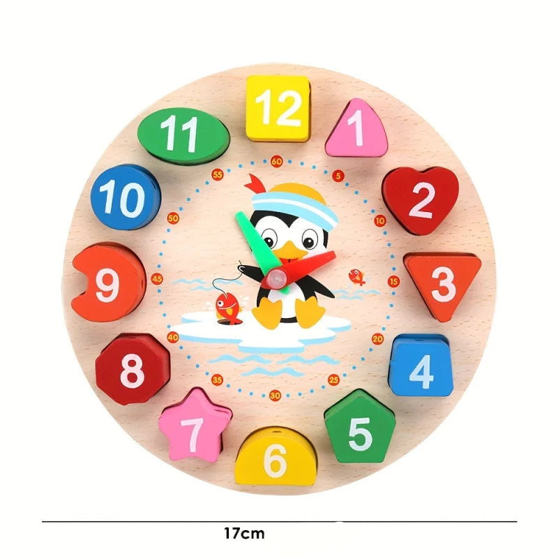 Brinquedo Infantil de Madeira Educativo Montessori Lenogue Conjunto com 9 Peças