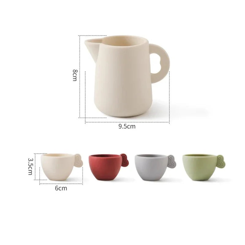 Brinquedo Infantil Madeira Hora do Chá Lenogue (10 Peças)