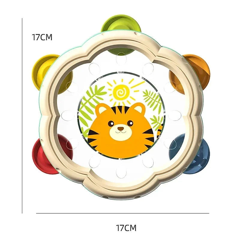 Brinquedo Infantil Musical Montessori Colorido Lenogue