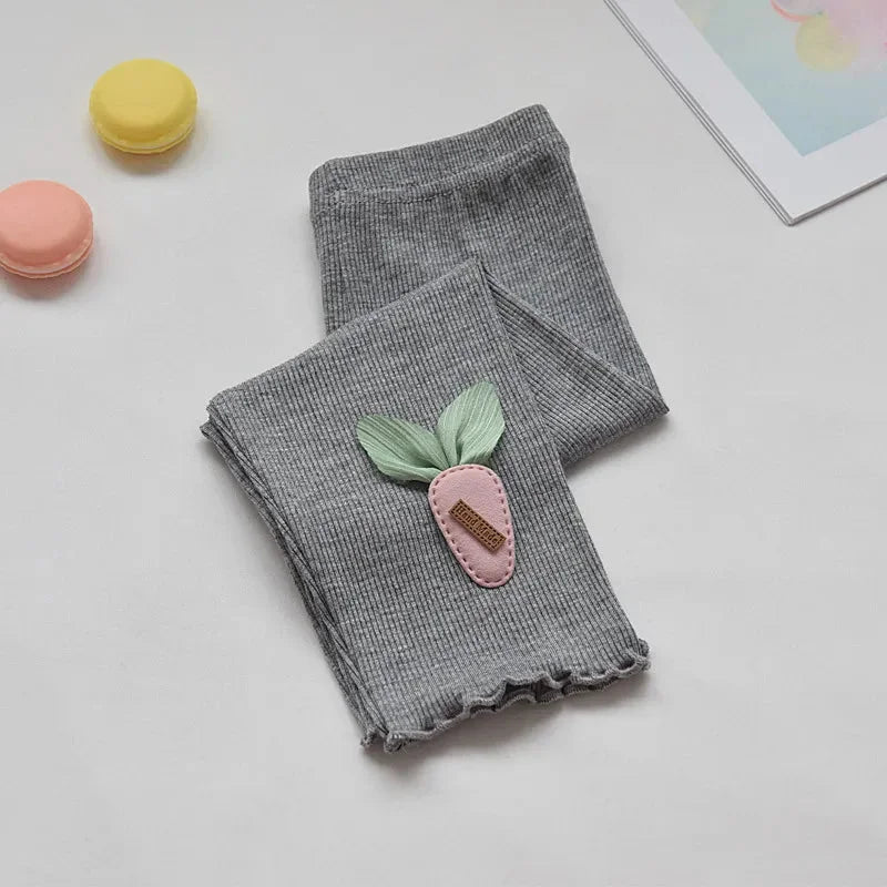 Calça Legging Infantil Bunny Lenogue Cinza / 18-24 Meses
