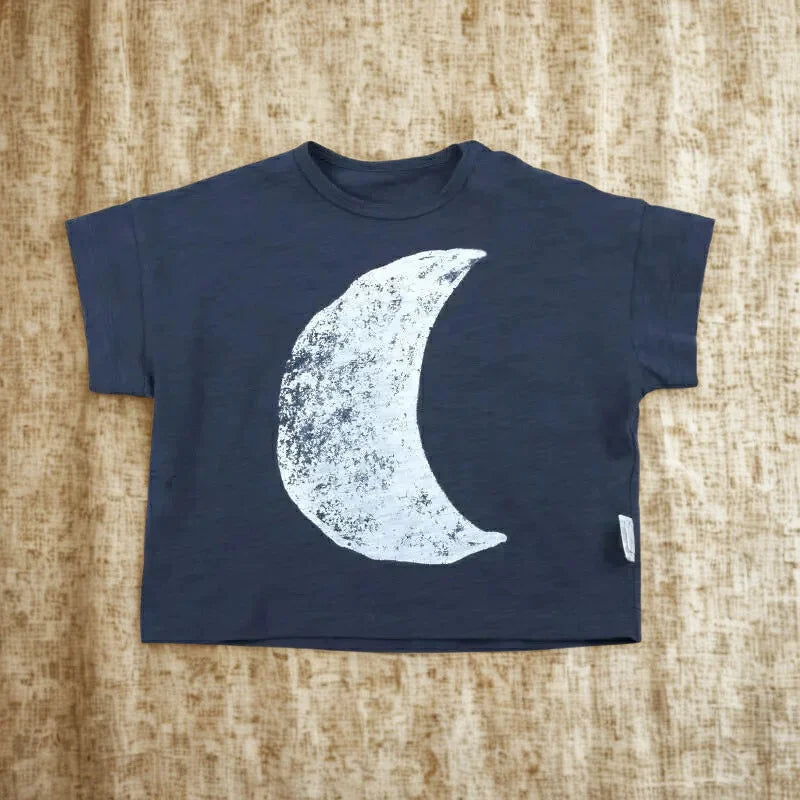 Camiseta Infantil Aquarela Lenogue Lua / 18-24 Meses
