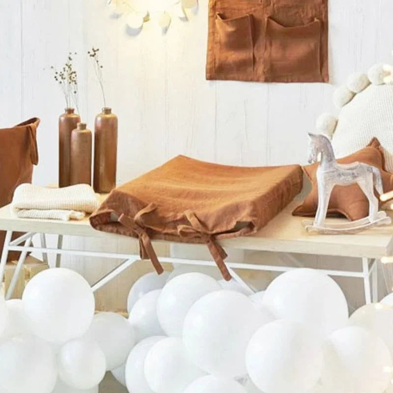 Capa Infantil Algodão Trocador de Fraldas Lenogue Amarelo