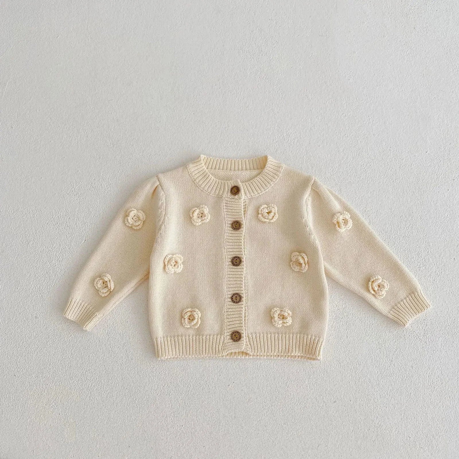 Casaco Infantil Cardigan Petúnia Lenogue