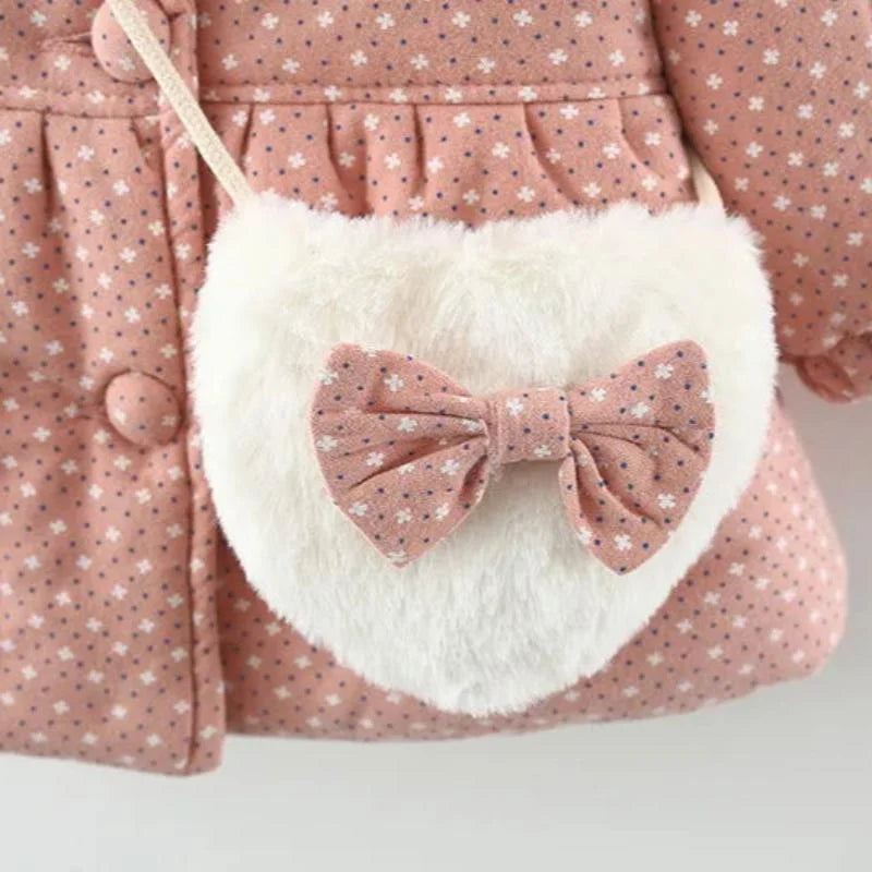 Casaco Infantil com Capuz Orelhas Coelhinho Lenogue