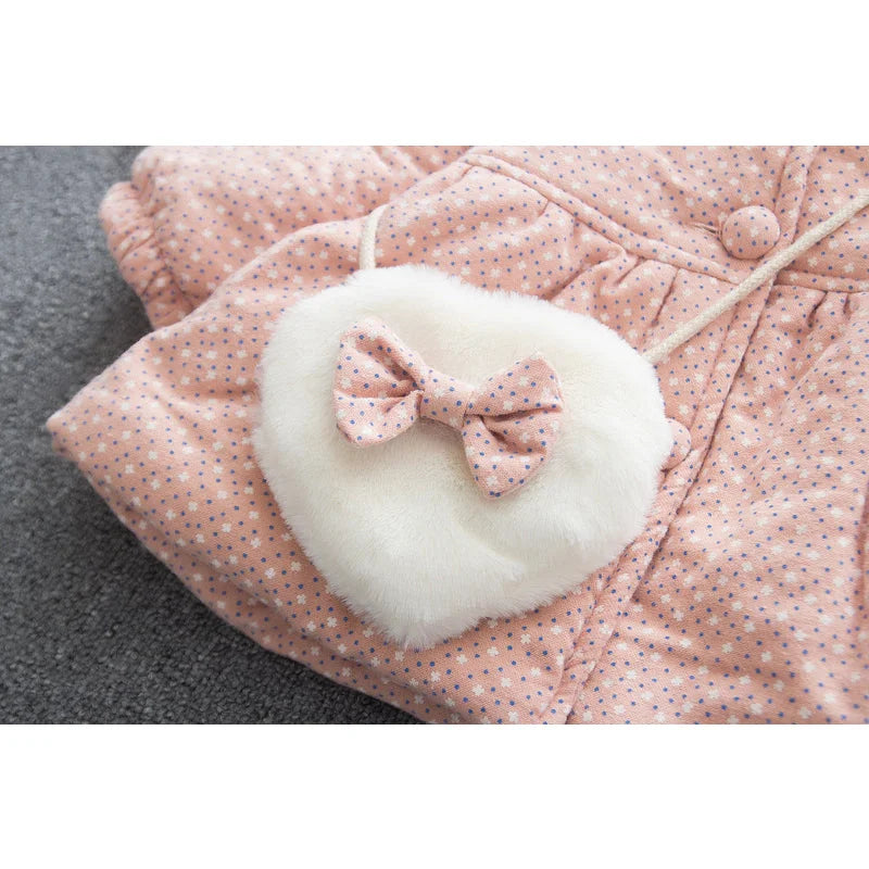 Casaco Infantil com Capuz Orelhas Coelhinho Lenogue