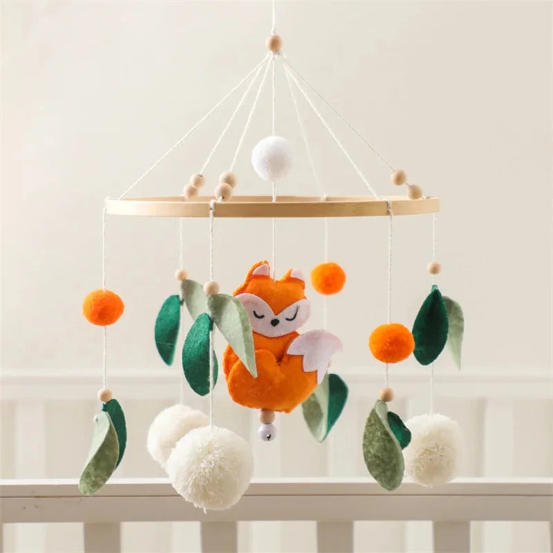 Chocalho Musical Infantil Raposa Laranja Lenogue