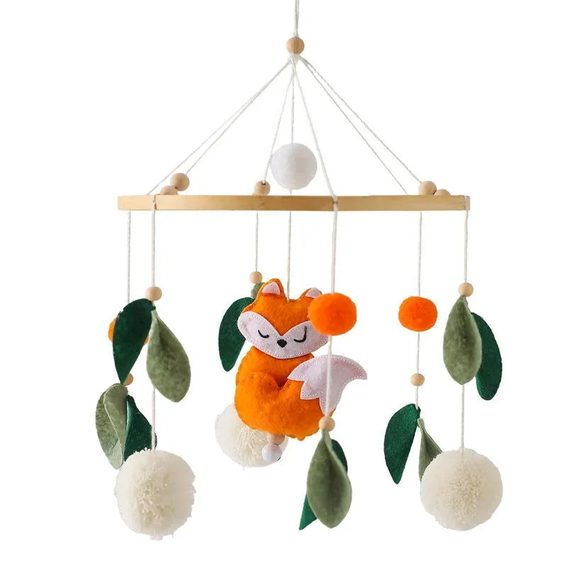 Chocalho Musical Infantil Raposa Laranja Lenogue