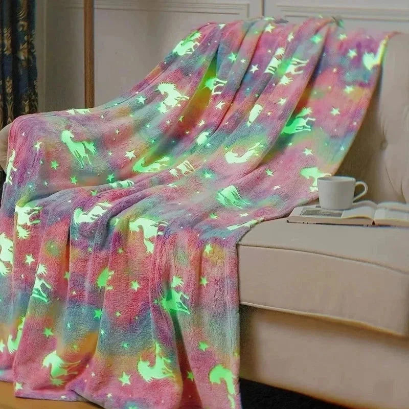 Cobertor Infantil Brilha no Escuro Lenogue