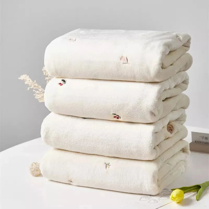 Cobertor Infantil Fleece Bege Lenogue