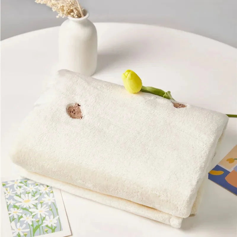 Cobertor Infantil Fleece Bege Lenogue Urso