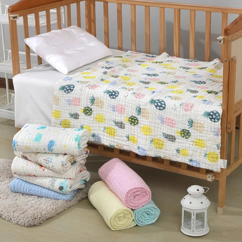 Cobertor Refinado de Musselina para Bebê Lenogue