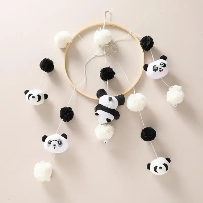 Mobile de Berço com Chocalhos Panda Lenogue Mod. Panda
