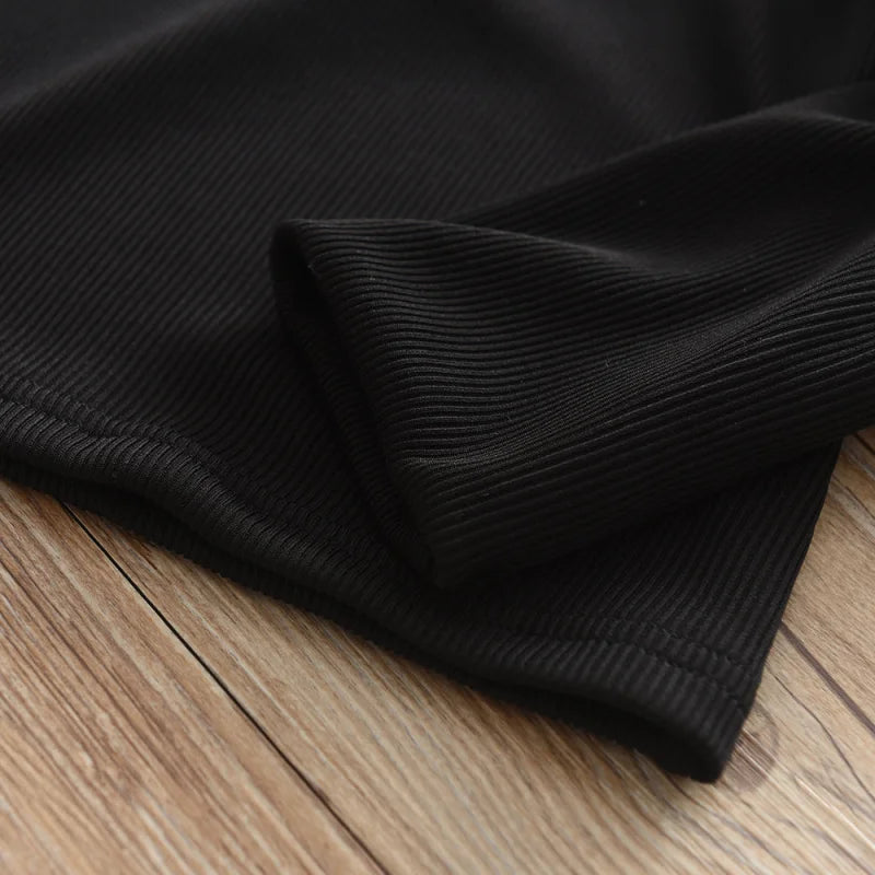 Conjunto Infantil 3 Peças Blusa Bufante Saia Xadrez e Chapéu Lenogue