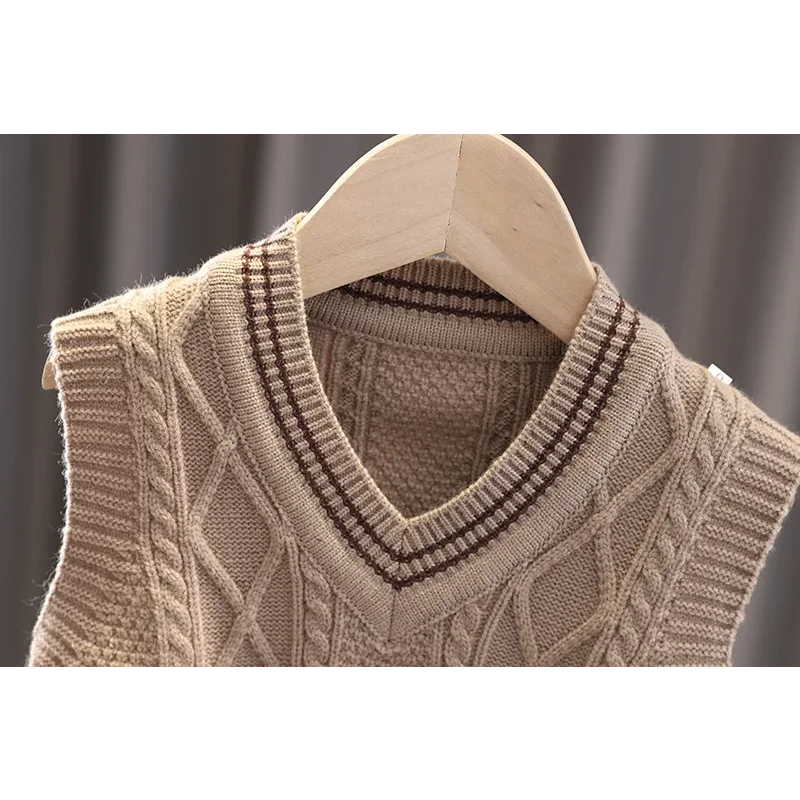 Conjunto Infantil 3 Peças Camisa Xadrez Colete e Calça Lenogue