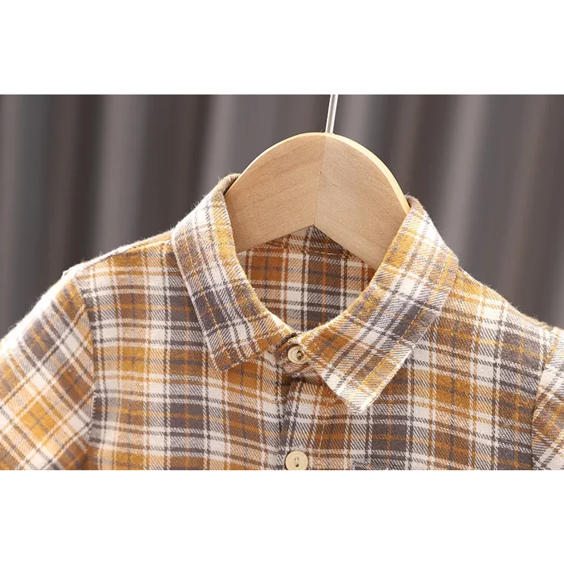 Conjunto Infantil 3 Peças Camisa Xadrez Colete e Calça Lenogue