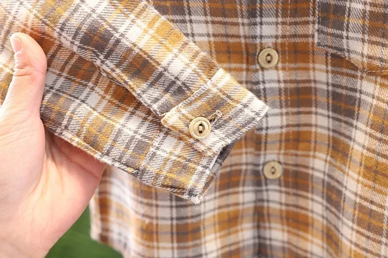 Conjunto Infantil 3 Peças Camisa Xadrez Colete e Calça Lenogue