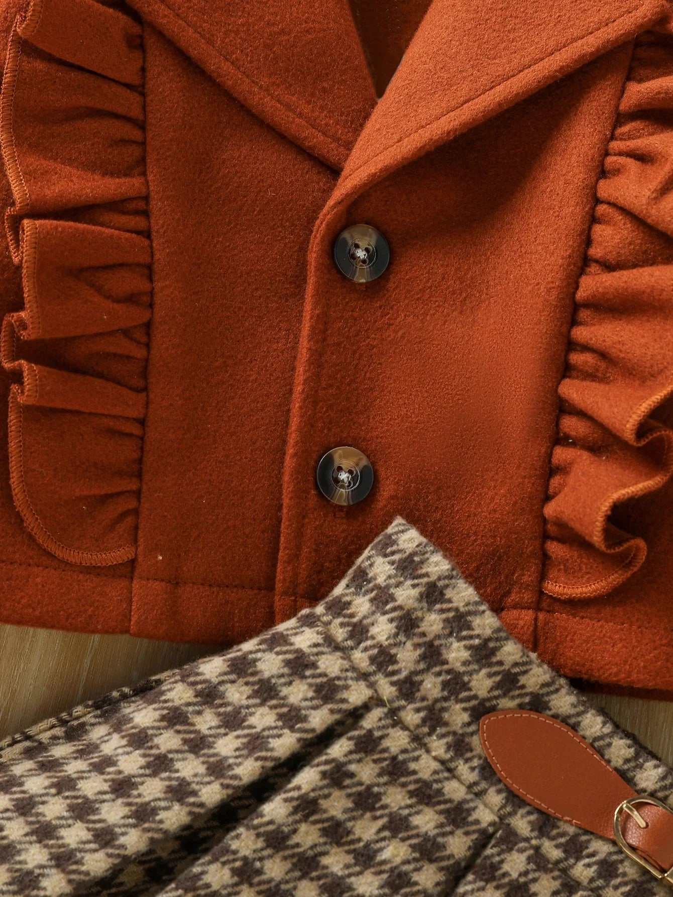 Conjunto Infantil Blazer Saia Manga Longa élégance Lenogue