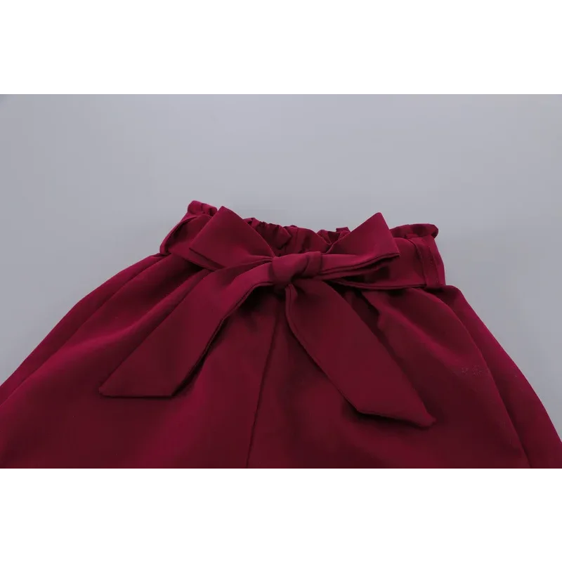 Conjunto Infantil Blusa Laço com Shorts Modelo Borboleta Lenogue