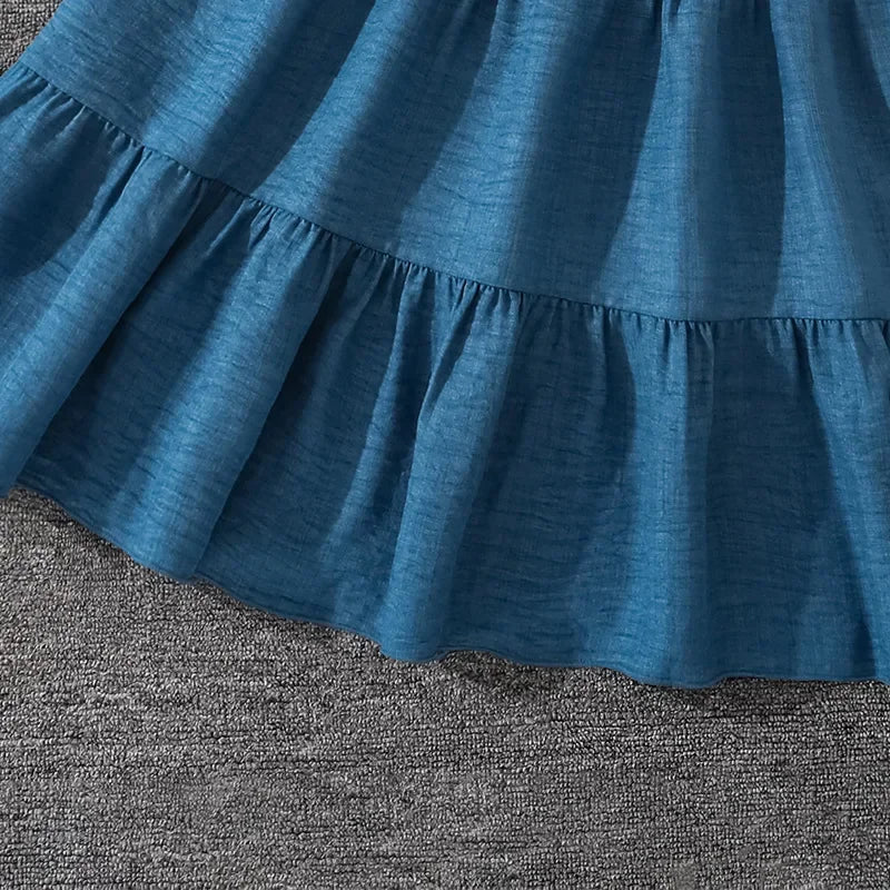 Conjunto Infantil Blusa Manga Longa Vestido Chérie Lenogue