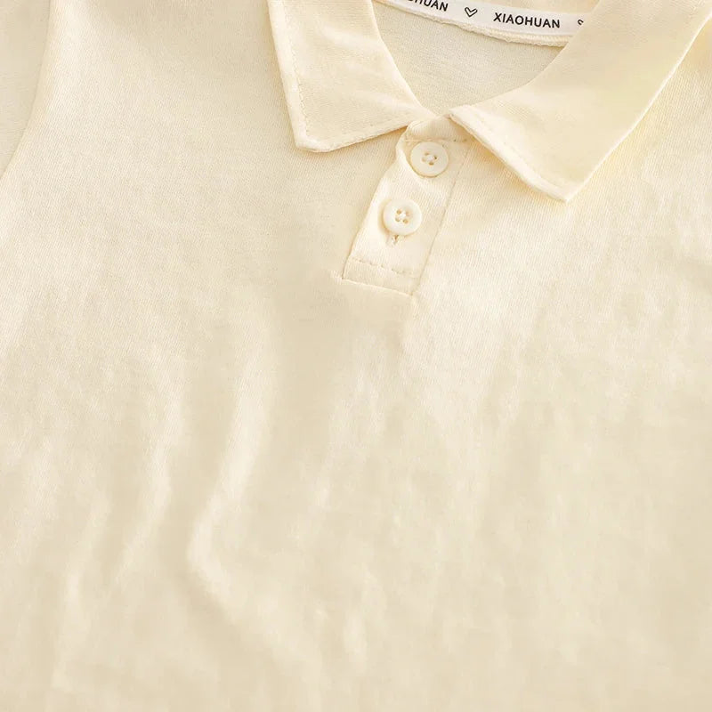 Conjunto Infantil Camisa Polo Manga Curta com Shorts Lenogue