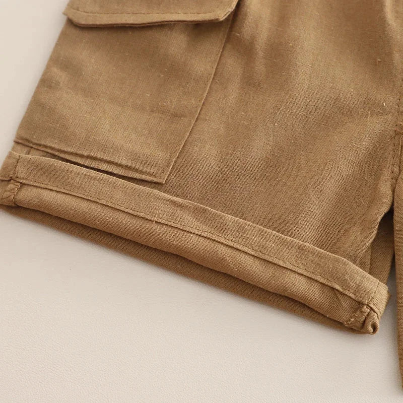 Conjunto Infantil Camisa Polo Manga Curta com Shorts Lenogue