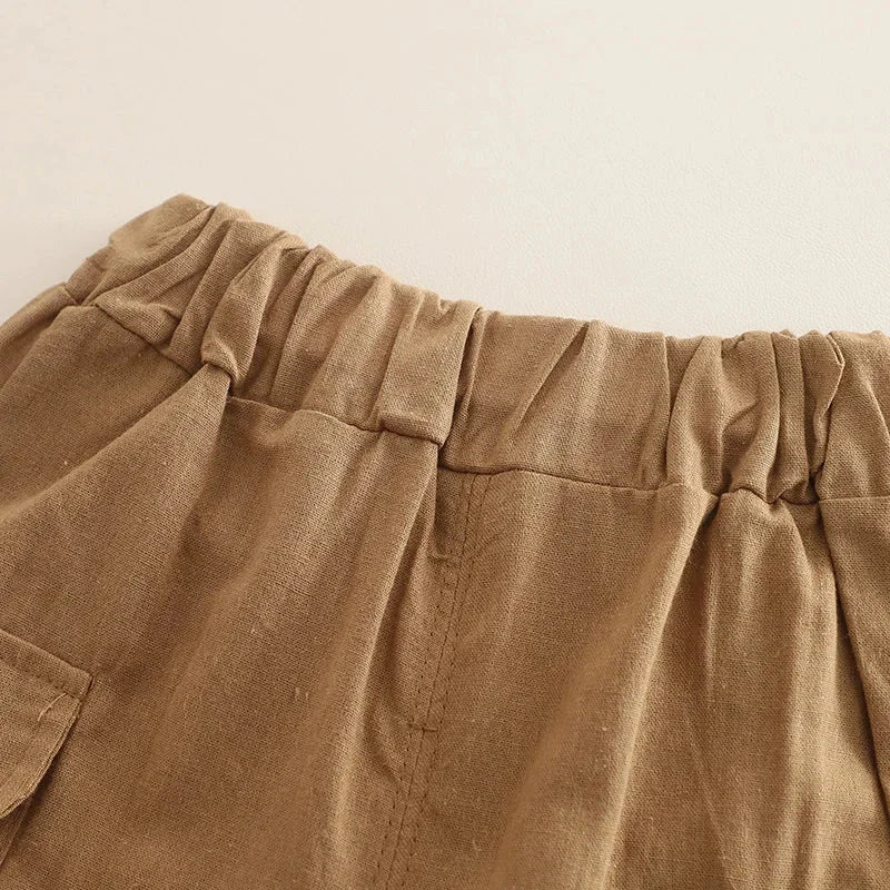 Conjunto Infantil Camisa Polo Manga Curta com Shorts Lenogue