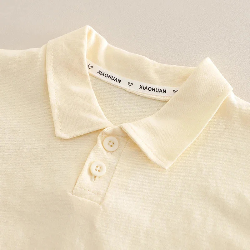 Conjunto Infantil Camisa Polo Manga Curta com Shorts Lenogue