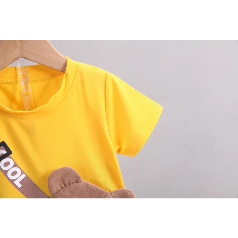 Conjunto Infantil Esportivo de Urso Cartoon Lenogue