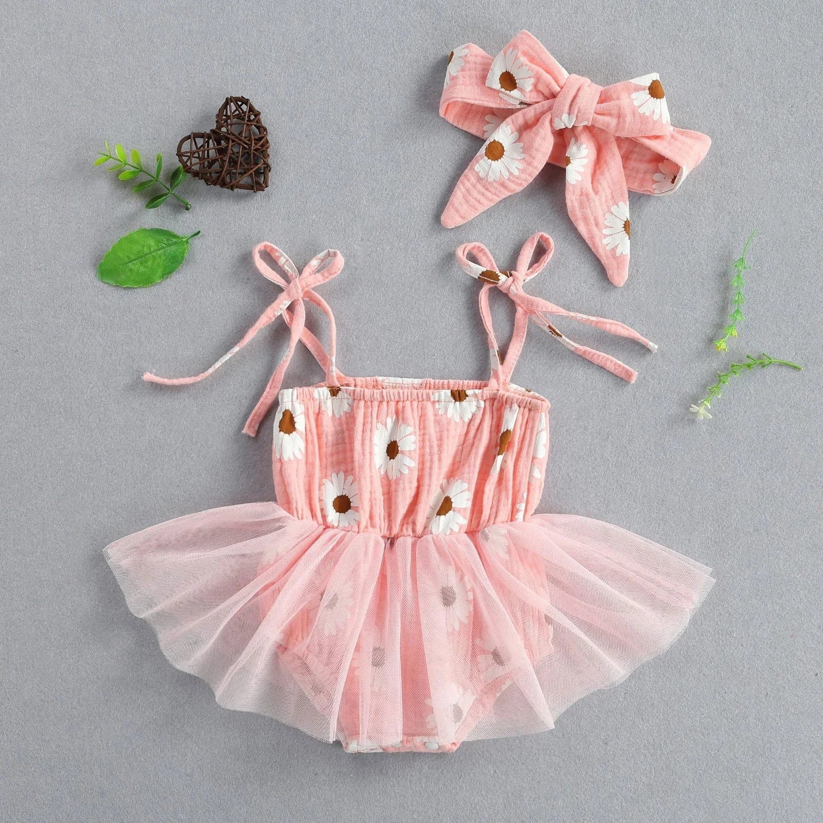 Conjunto Infantil Feminino Margarida Lenogue Rosa / 0-3 Meses