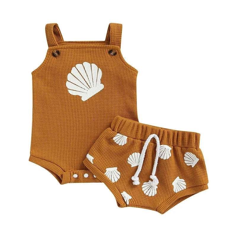 Conjunto Infantil Feminino Perla Body e Short Lenogue