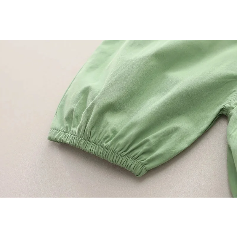 Conjunto Infantil Macacão Jardineira Cartoon Listrado Lenogue