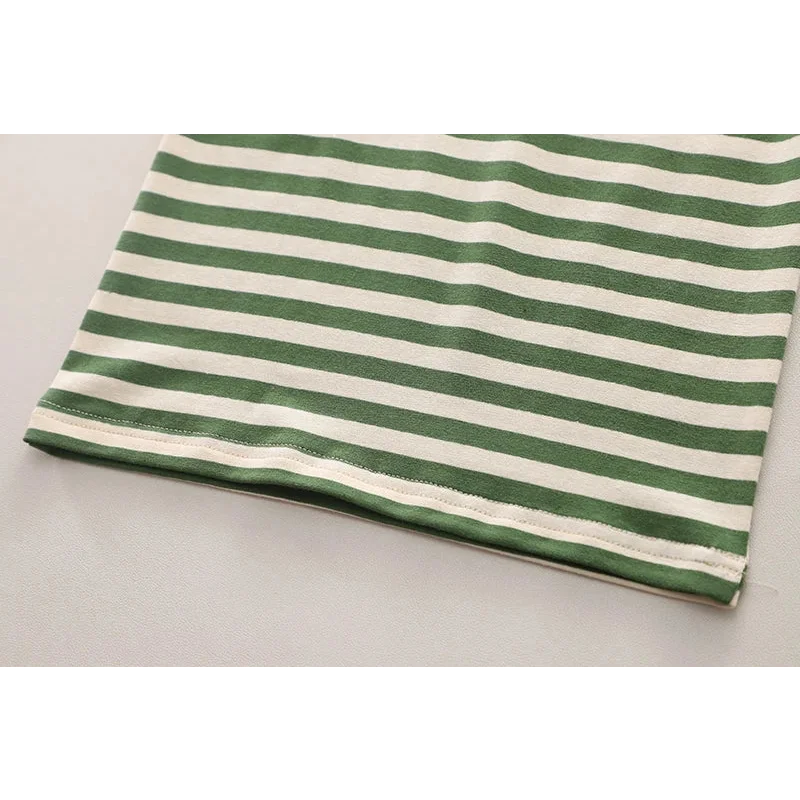 Conjunto Infantil Macacão Jardineira Cartoon Listrado Lenogue