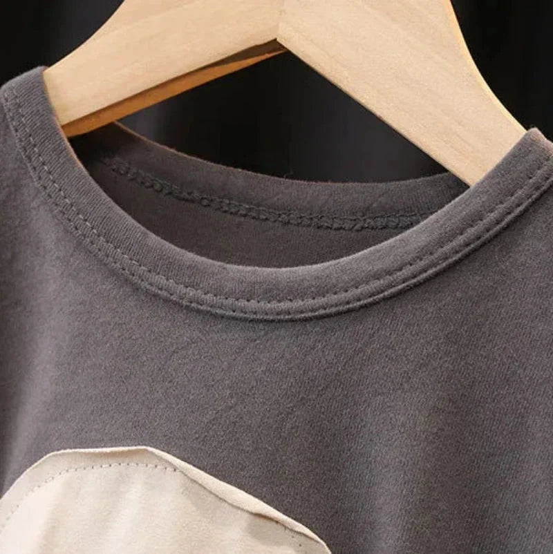 Conjunto Infantil Masculino Cinza Frederico Lenogue