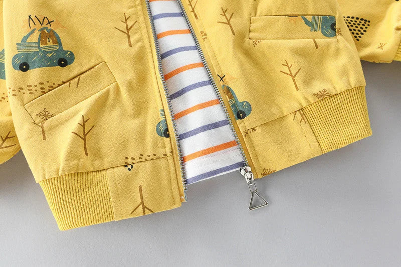 Conjunto Infantil Masculino Estampa Carro Lenogue